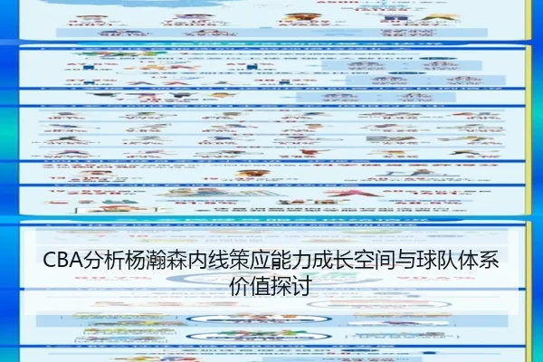 CBA分析杨瀚森内线策应能力成长空间与球队体系价值探讨